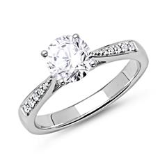 Diamantring 585er Weißgold Unkategorisiert online kaufen