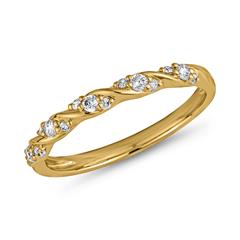 Diamantring für Damen aus Gelbgold, gravierbar Unkategorisiert online kaufen