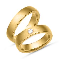 Eheringe 333er Gelbgold mit Diamant Unkategorisiert online kaufen