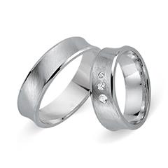 Eheringe 333er Weissgold 3 Diamanten Unkategorisiert online kaufen