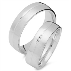 Eheringe 333er Weissgold 3 Diamanten Unkategorisiert online kaufen