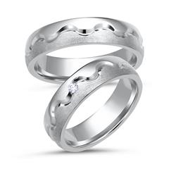 Eheringe 333er Weissgold mit Diamant Unkategorisiert online kaufen