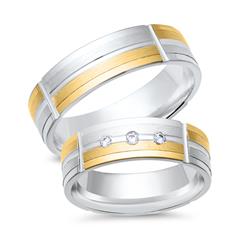Eheringe 585er Gelb- Weissgold 3 Brillanten Unkategorisiert online kaufen Eheringe 585er Gelb- Weissgold 3 Brillanten Unkategorisiert online kaufen