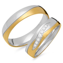 Eheringe 585er Gelb- Weissgold 7 Diamanten Unkategorisiert online kaufen Eheringe 585er Gelb- Weissgold 7 Diamanten Unkategorisiert online kaufen