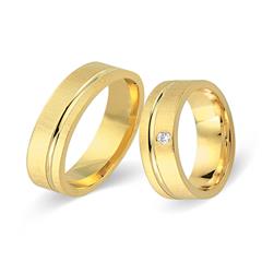 Eheringe 585er Gelbgold mit Brillant Unkategorisiert online kaufen