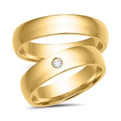 Eheringe 585er Gelbgold mit Brillant Unkategorisiert online kaufen