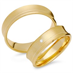 Eheringe 585er Gelbgold mit Brillant Unkategorisiert online kaufen