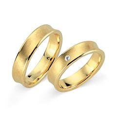 Eheringe 585er Gelbgold mit Diamant Unkategorisiert online kaufen