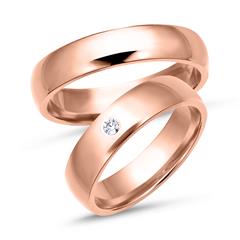 Eheringe 585er Rotgold mit Brillant Unkategorisiert online kaufen