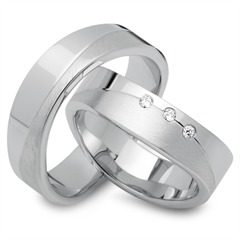 Eheringe 585er Weissgold 3 Diamanten Unkategorisiert online kaufen