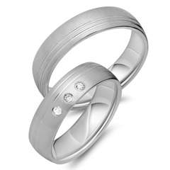 Eheringe 585er Weissgold 3 Diamanten Unkategorisiert online kaufen