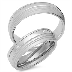 Eheringe 585er Weissgold 5 Diamanten Unkategorisiert online kaufen