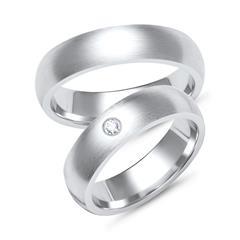 Eheringe 585er Weissgold mit Diamant Unkategorisiert online kaufen