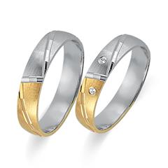 Eheringe 750er Gelb- Weissgold 2 Diamanten Unkategorisiert online kaufen Eheringe 750er Gelb- Weissgold 2 Diamanten Unkategorisiert online kaufen