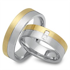 Eheringe 750er Gelb- Weissgold 2 Diamanten Unkategorisiert online kaufen Eheringe 750er Gelb- Weissgold 2 Diamanten Unkategorisiert online kaufen