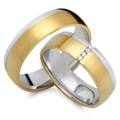 Eheringe 750er Gelb- Weissgold 4 Diamanten Unkategorisiert online kaufen Eheringe 750er Gelb- Weissgold 4 Diamanten Unkategorisiert online kaufen