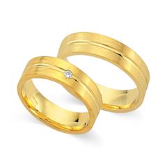 Eheringe 750er Gelbgold mit Brillant Unkategorisiert online kaufen