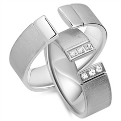 Eheringe 750er Weissgold 6 Diamanten Unkategorisiert online kaufen
