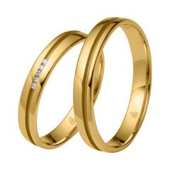 Eheringe aus Gold mit 5 Brillanten Unkategorisiert online kaufen