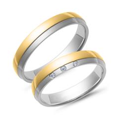 Eheringe Gelb- und Weißgold mit Brillanten Breite 4 mm Unkategorisiert online kaufen Eheringe Gelb- und Weißgold mit Brillanten Breite 4 mm Unkategorisiert online kaufen