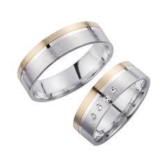 Eheringe Gelb- und Weißgold mit Brillanten Breite 6 mm Unkategorisiert online kaufen Eheringe Gelb- und Weißgold mit Brillanten Breite 6 mm Unkategorisiert online kaufen