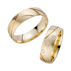 Eheringe Gelbgold mit Brillanten Breite 6 mm Unkategorisiert online kaufen