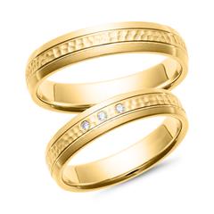Eheringe Gelbgold mit Diamanten Breite 4,5 mm Unkategorisiert online kaufen