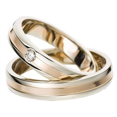 Eheringe Weiß- und Rotgold 4mm Unkategorisiert online kaufen Eheringe Weiß- und Rotgold 4mm Unkategorisiert online kaufen