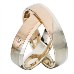 Eheringe Weiß- und Rotgold 5mm Unkategorisiert online kaufen