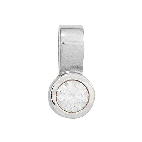 Einhänger Anhänger 585 Gold Weißgold 1 Diamant Brillant 0 20ct. Solitär Unkategorisiert online kaufen