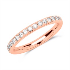 Eternity Ring 585er Roségold 17 Diamanten Unkategorisiert online kaufen