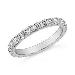 Ewigkeitsring mit Brillanten aus Weißgold oder Platin Unkategorisiert online kaufen