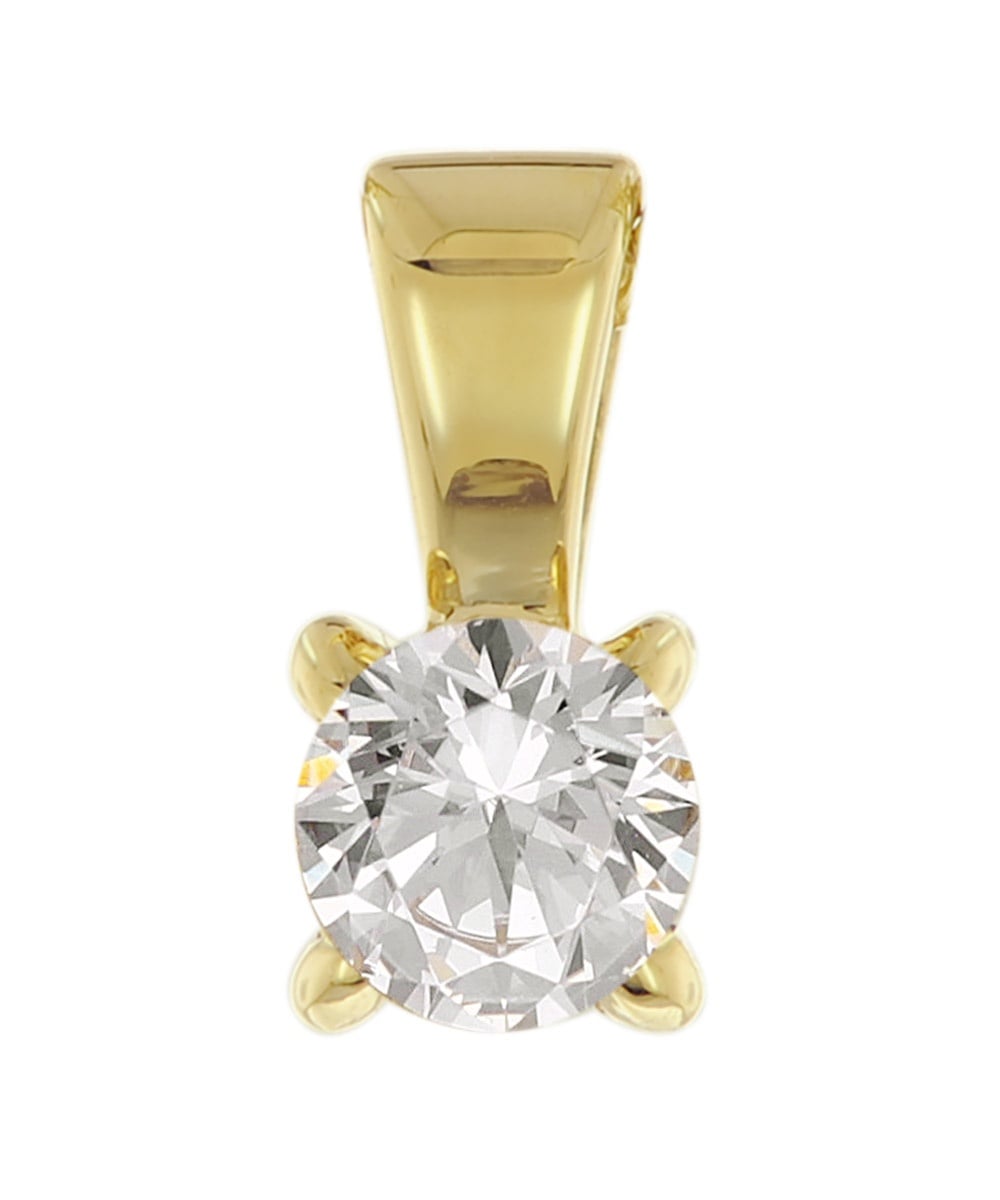 GLIZZ GL1068 Brillant-Anhänger Mit Lab Grown Diamant 0,25 Karat 333 Gelbgold Unkategorisiert online kaufen