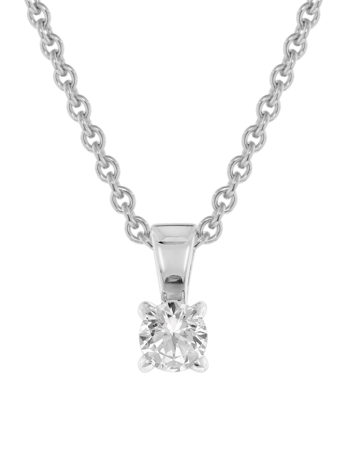 GLIZZ GL1069-45 Lab Grown Diamant Anhänger 0,25 ct Weißgold an Silberkette Unkategorisiert online kaufen