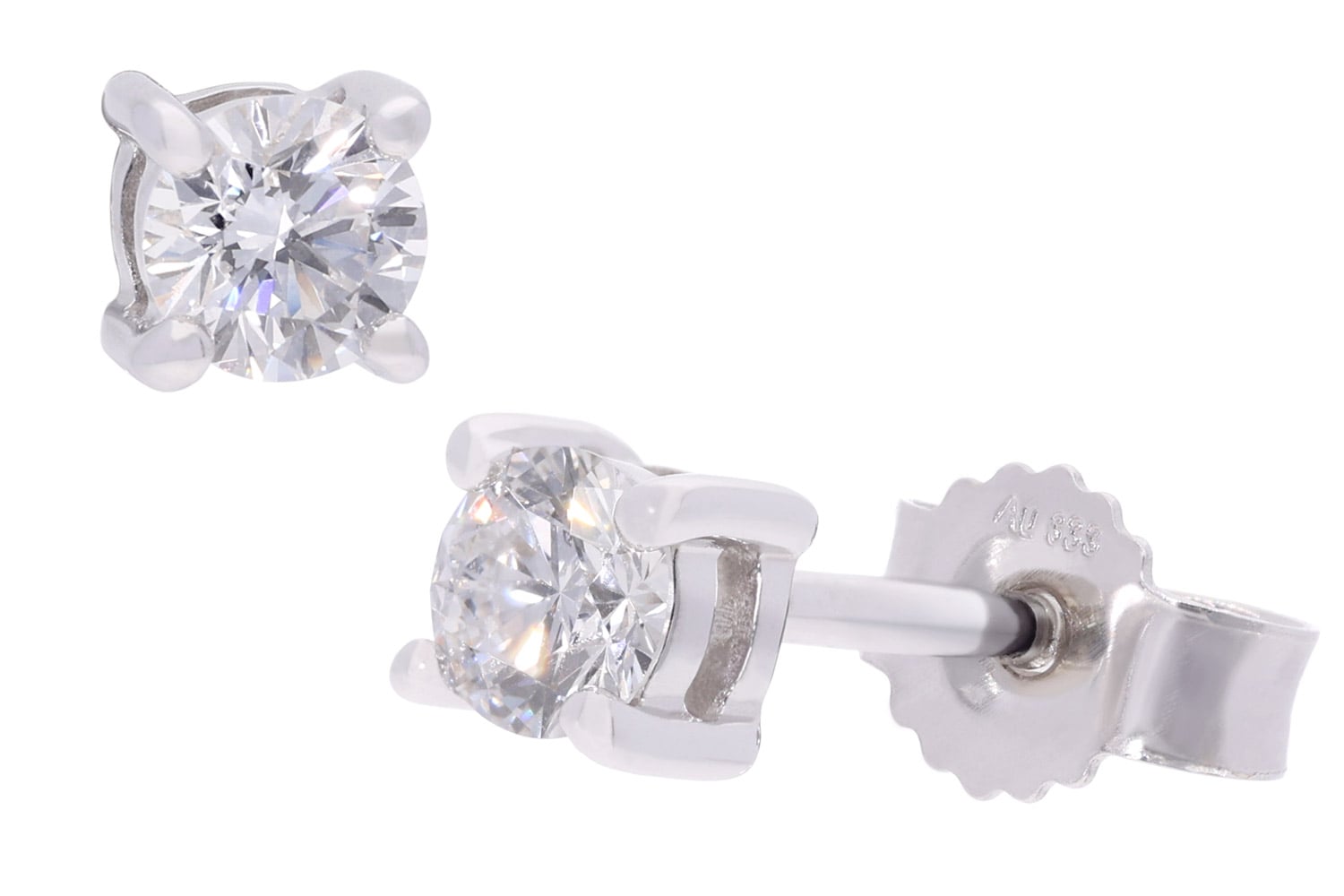 GLIZZ GL1075 Brillant-Ohrringe 0,30 ct Weißgold 333 mit Lab Grown Diamanten Unkategorisiert online kaufen