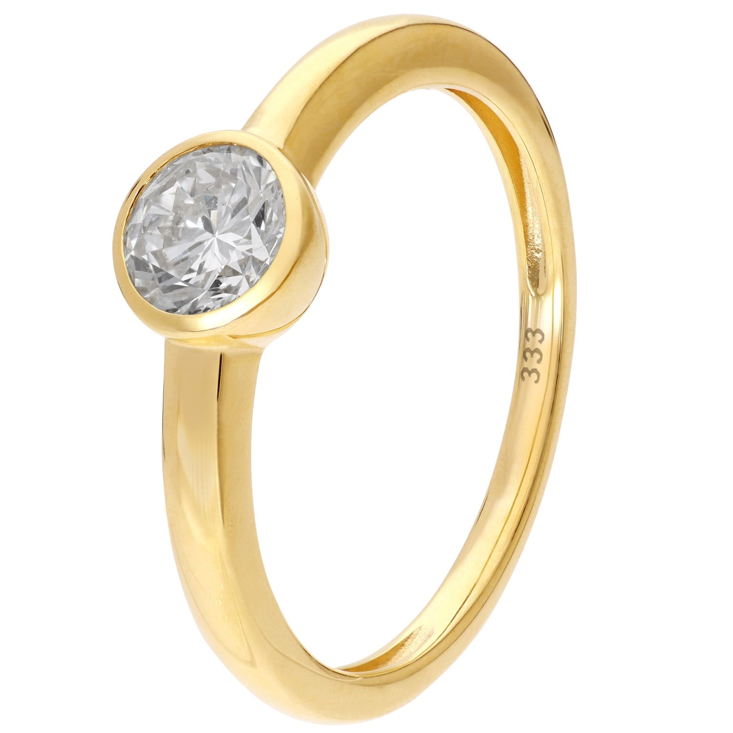 GLIZZ GL1466 Damenring Gold 333 mit Lab Grown Diamant 0,50 ct. Brillantring Unkategorisiert online kaufen