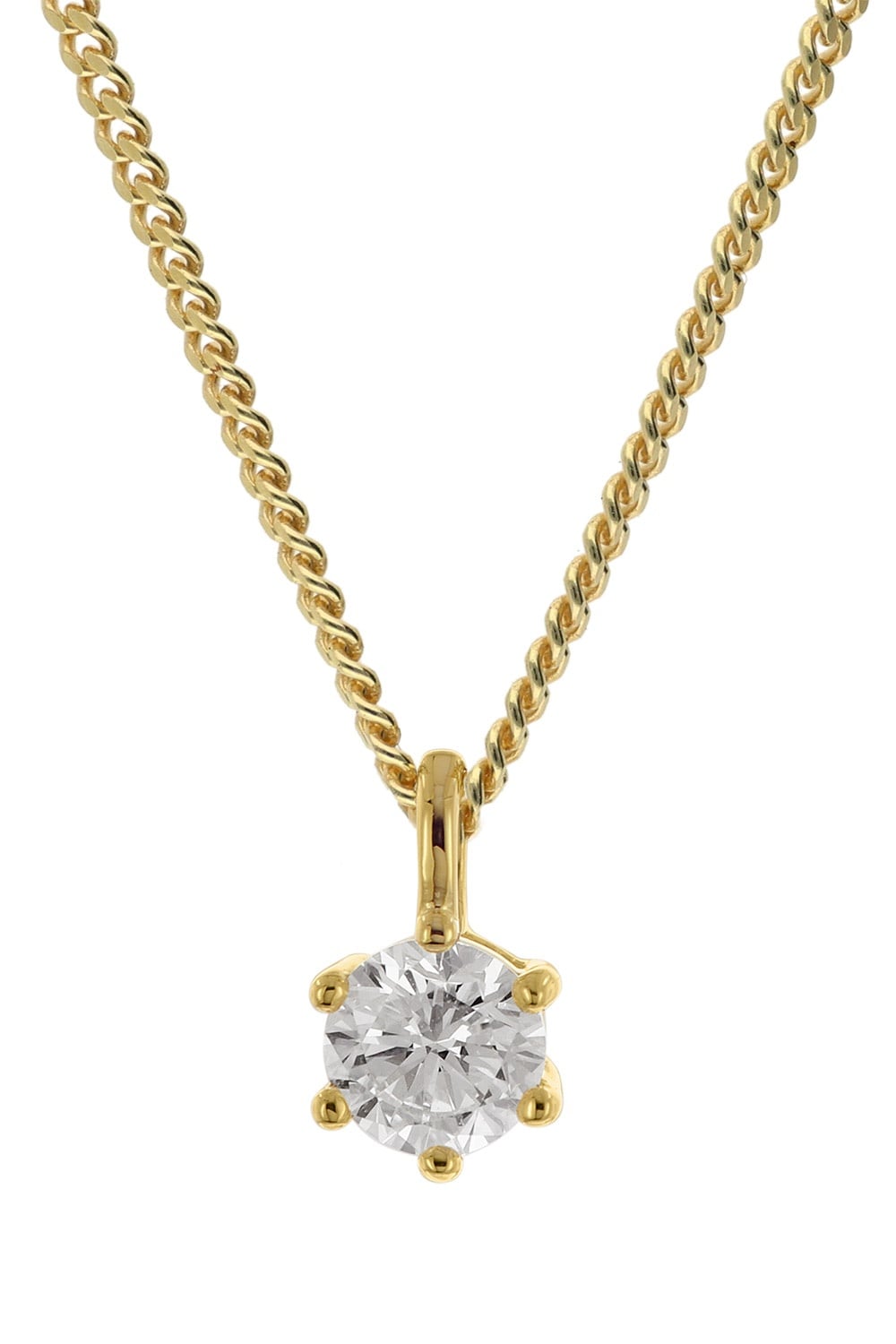 GLIZZ GL8648 Lab Grown Diamant-Anhänger 0,50 ct. Gold 333/8K mit Halskette Unkategorisiert online kaufen
