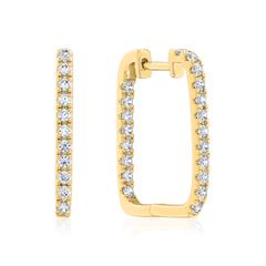 Gold Creolen für Damen mit Brillanten Unkategorisiert online kaufen