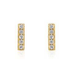 Gold Ohrstecker für Damen mit Lab Grown Diamanten Unkategorisiert online kaufen