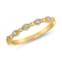 Goldener Diamantring für Damen, gravierbar Unkategorisiert online kaufen