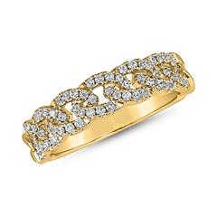 Goldener Gliederring mit Brillanten, gravierbar Unkategorisiert online kaufen