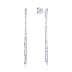 Hängende Diamant Ohrstecker aus 750er Weißgold Unkategorisiert online kaufen
