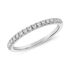 Halber Ewigkeitsring mit Diamanten, Weißgold, Platin Unkategorisiert online kaufen