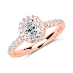Halo Ring 585er Roségold mit Brillanten Unkategorisiert online kaufen Halo Ring 585er Roségold mit Brillanten Unkategorisiert online kaufen