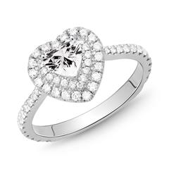 Herz Ring 750er Weißgold mit Diamanten Unkategorisiert online kaufen Herz Ring 750er Weißgold mit Diamanten Unkategorisiert online kaufen