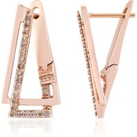 I1 Argyle-Rose de France-Brillant-Silberohrringe (Annette) Unkategorisiert online kaufen
