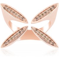 I1 Argyle-Rose de France-Brillant-Silberring (Annette)