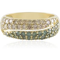 I2 Brillant-Goldring (KM by Juwelo) Unkategorisiert online kaufen