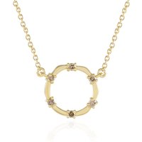I2 Champagner-Brillant-Silbercollier (de Melo Essence) Unkategorisiert online kaufen