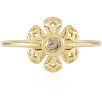 I2 Champagner-Brillant-Silberring (Ornaments by de Melo) Unkategorisiert online kaufen